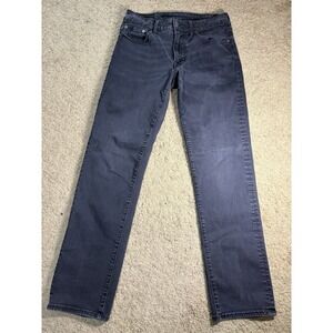 American Eagle Next Level Flex Jean Men's 29x32 Black Original Straight Preppy